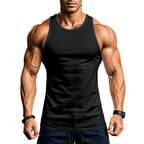 Herren atmungsaktives Fitness Tanktop mit Racerback-Schnitt R&B