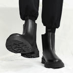 Damen Elegante Chelsea-Stiefel mit robustem Gummizug und rutschfester Sohle