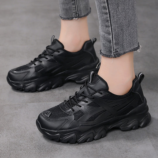 Damen Sportliche Sneakers mit atmungsaktivem Mesh-Obermaterial und stoßdämpfender Sohle R&B