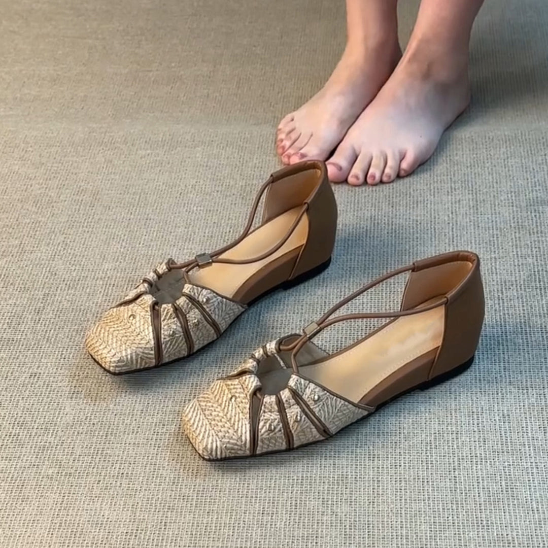 Damen Sandalen mit elegantem Riemchendesign und modischen Akzenten R&B