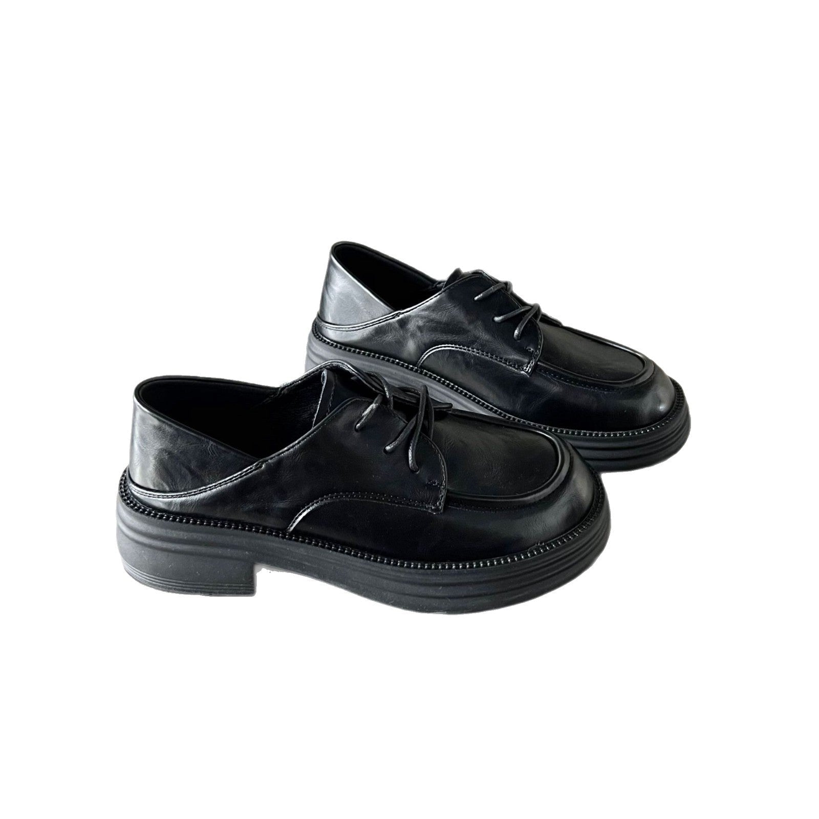 Damen Chunky Derby Schuhe mit bequemem Fußbett und modischem Design R&B