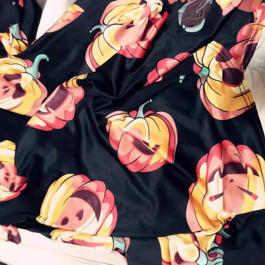 Damen Halloween-Tunika mit grafischem Print R&B