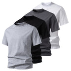 Herren Rundhalsshirt aus hochwertiger Baumwolle mit minimalistischem Design