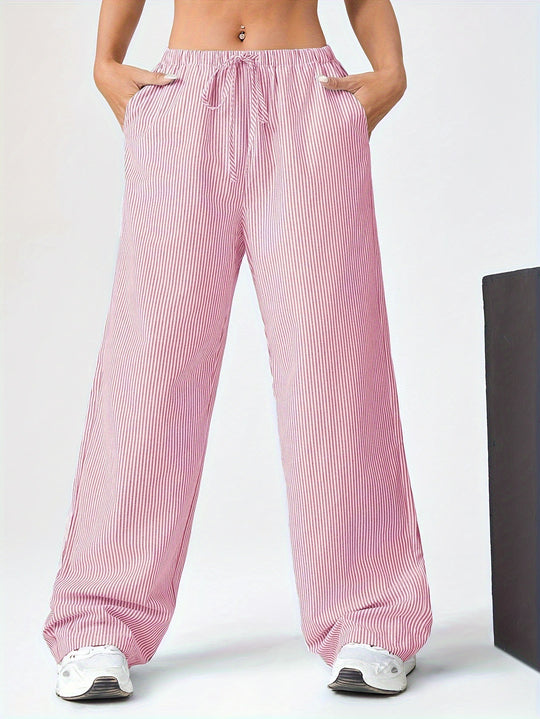 Damen weite Sommerhose mit seitlichen Taschen R&B