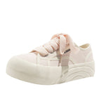 Damen Modische Sneaker mit elastischer Schnürung und komfortabler Sohle