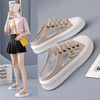 Damen Slip-On Sneakers mit atmungsaktiven Einsätzen und griffiger Sohle R&B