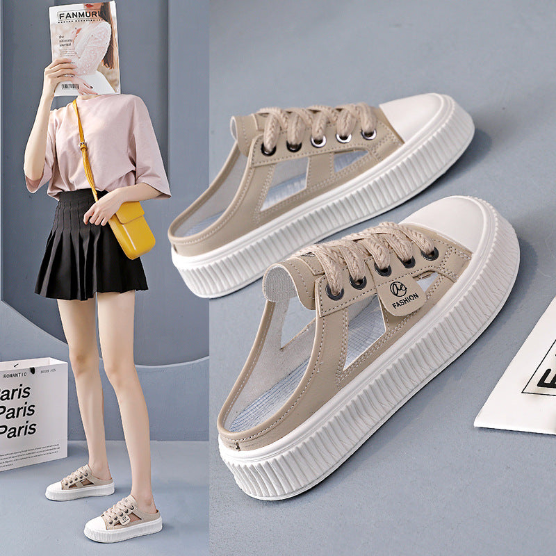 Damen Slip-On Sneakers mit atmungsaktiven Einsätzen und griffiger Sohle R&B