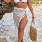 Damen luftiger Häkel-Strandsarong R&B 1779787399