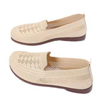 Damen Atmungsaktive Ballerinas mit floralen Details R&B