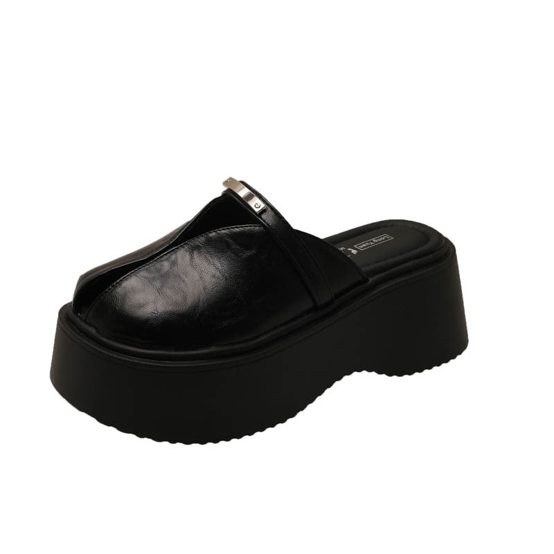 Damen Plateausandalen mit elegantem Riemendesign Heidi Mode