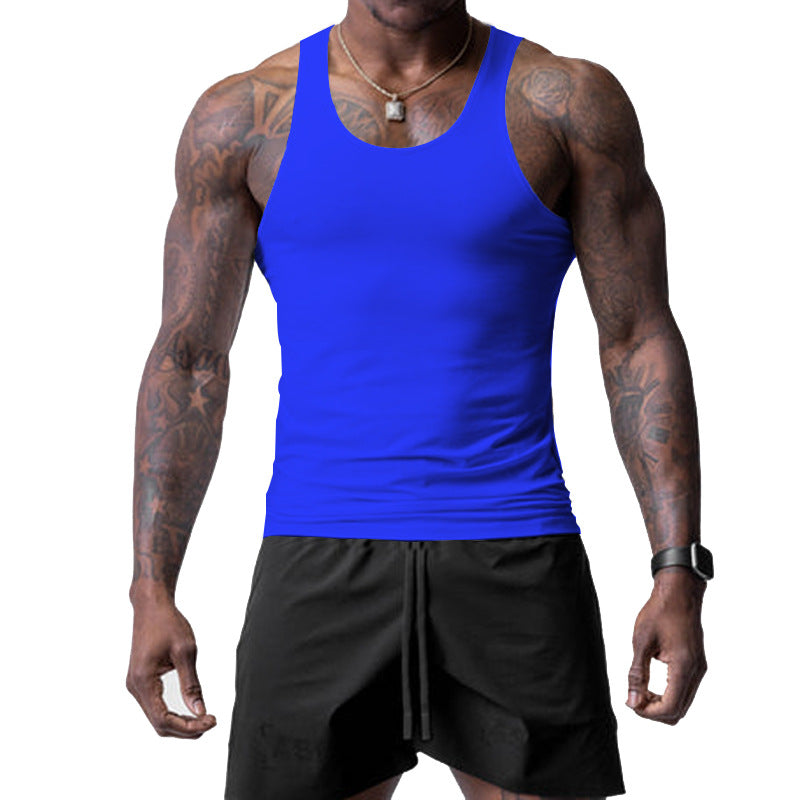 Herren Sportliches Tanktop und Shorts Set R&B