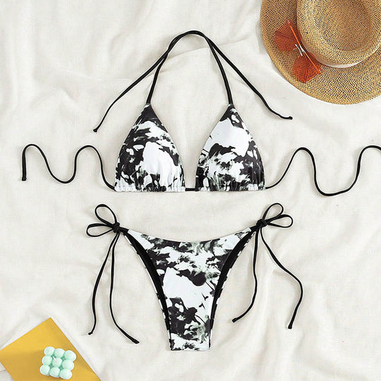 Damen Triangel-Bikini mit verstellbaren Trägern R&B
