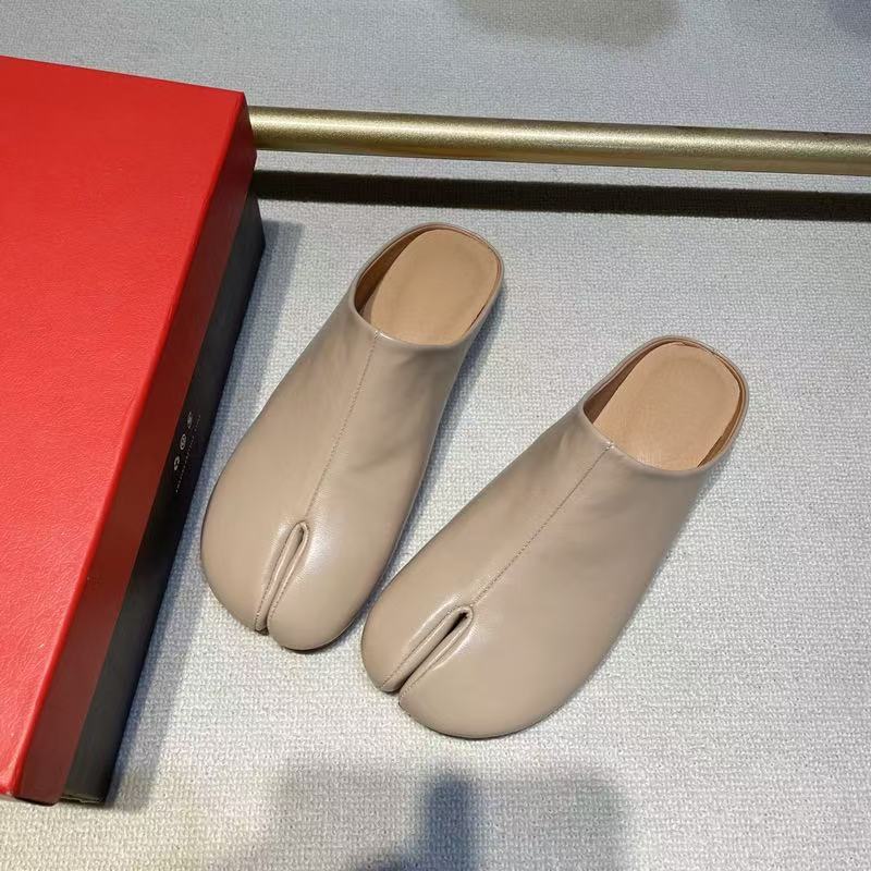 Damen modische Mokassins mit innovativem Zehenteil R&B