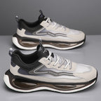 Damen Sportliche Sneaker mit stoßdämpfendem System und atmungsaktiver Oberflächenstruktur