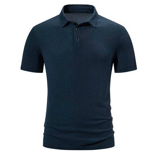 Herren Polohemd mit strukturiertem Design und modernen Akzenten R&B