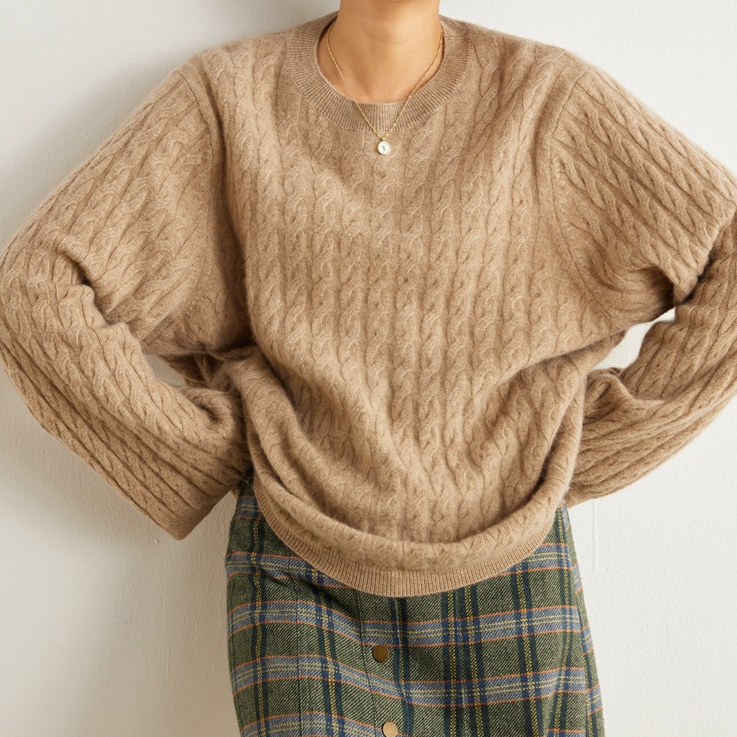 R&B | Cashmere Couture Gestrickter Pullover