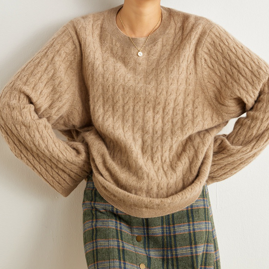 R&B | Cashmere Couture Gestrickter Pullover