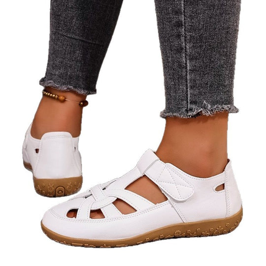 Damen Komfortable Freizeitschuhe mit verstellbarem Riemen R&B