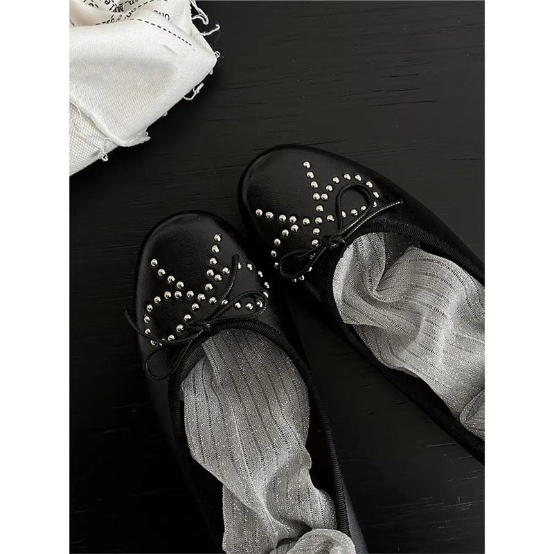 Damen Ballerinas mit funkelnden Strassdetails R&B