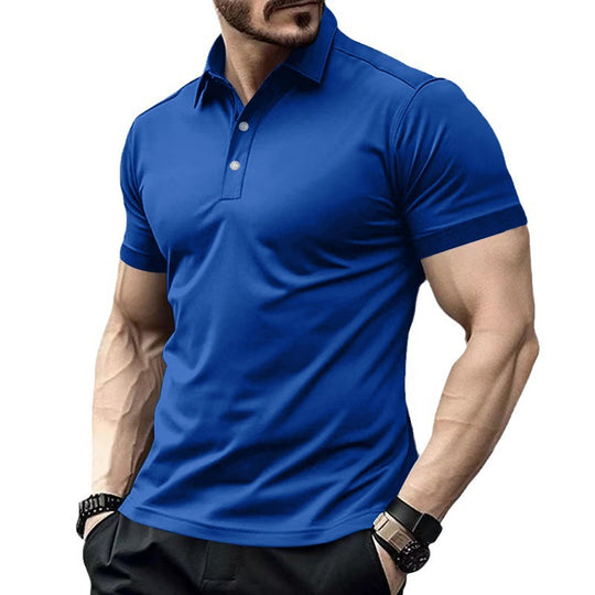 Herren Hochwertiges Kurzarm Poloshirt mit atmungsaktiver Technologie und modernem Schnitt R&B