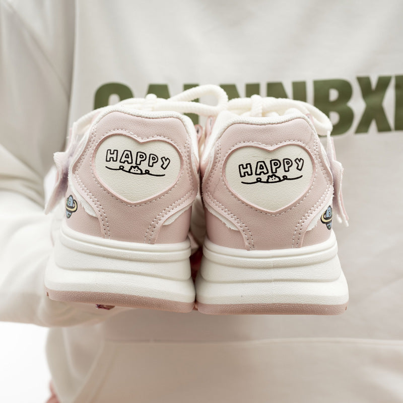 Damen Sneakers mit verspieltem Sternendesign und bequemer Dämpfung
