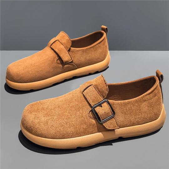 Damen modische Clogs mit verstellbarem Schnallenverschluss und rutschfester Sohle R&B