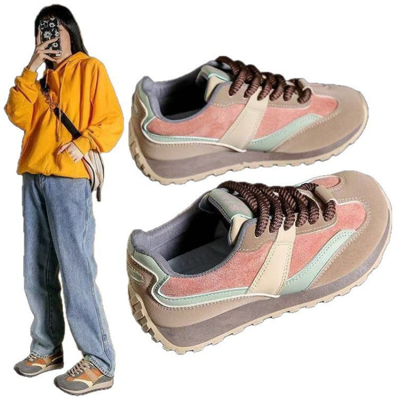 Damen Sportliche Sneakers mit atmungsaktiver Sohle und modischem Design R&B