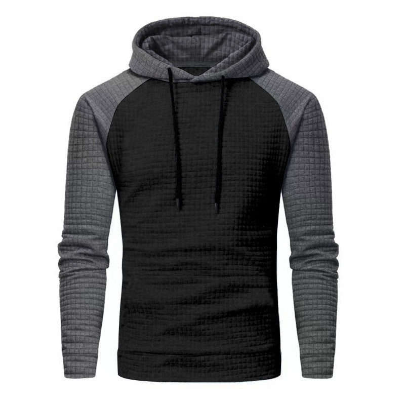 Herren Kapuzenpullover mit strukturiertem Design und modernem Schnitt R&B