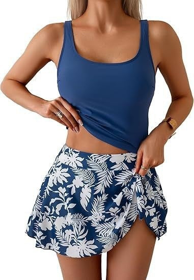 Damen Tankini-Set mit Rock R&B