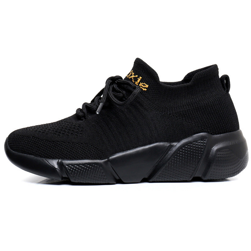 Damen Sportliche Slip-On Sneakers mit elastischem Schaft und dämpfender Sohle R&B