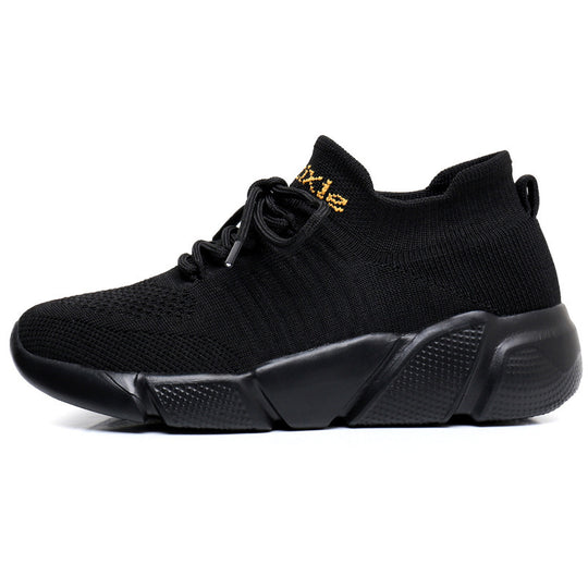 Damen Sportliche Slip-On Sneakers mit elastischem Schaft und dämpfender Sohle R&B