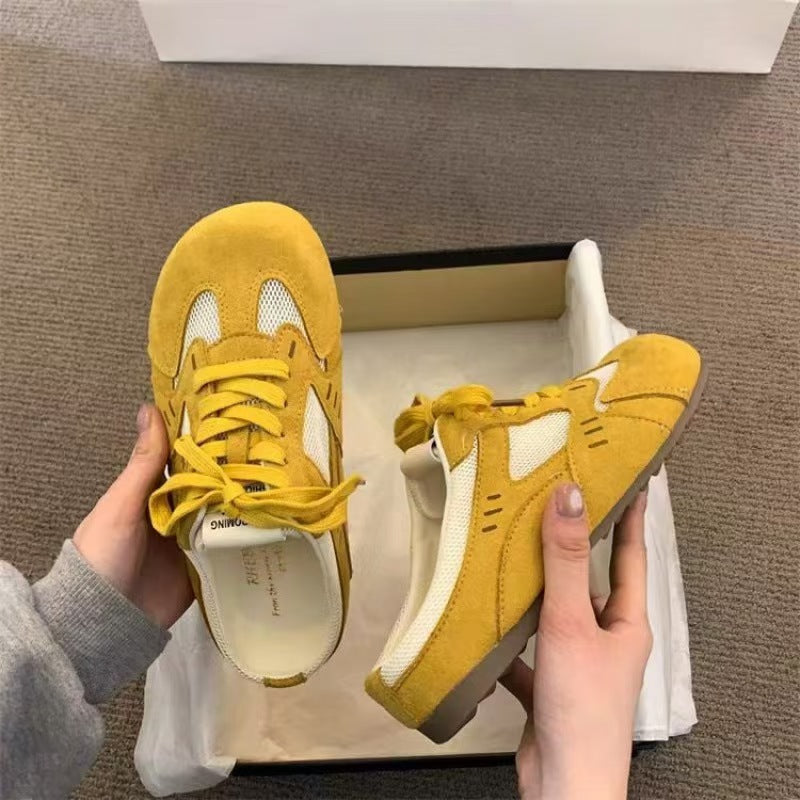 Damen Sportliche Freizeitschuhe mit atmungsaktiver Netzstruktur und gepolstertem Fußbett