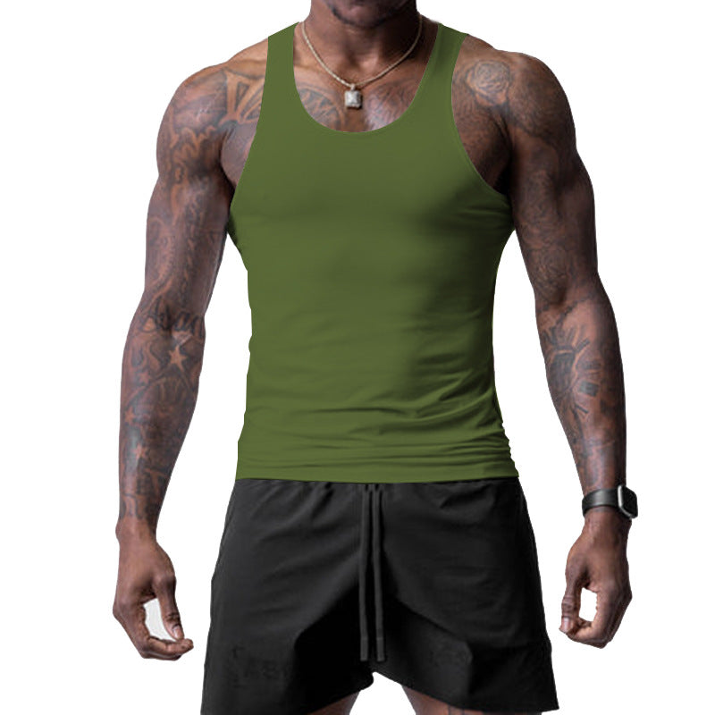 Herren Sportliches Tanktop und Shorts Set R&B