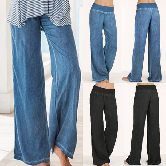 Damen lässige Weite Hose R&B