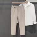 Herren schlanke Chino-Hose mit elegantem Schnitt und atmungsaktivem Material