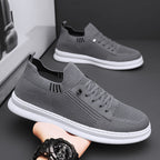 Damen Atmungsaktive Freizeit-Sneaker mit elastischem Obermaterial und stabiler Sohle R&B
