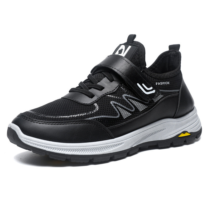 Damen Sportliche Sneakers mit Klettverschluss und rutschfester Laufsohle R&B