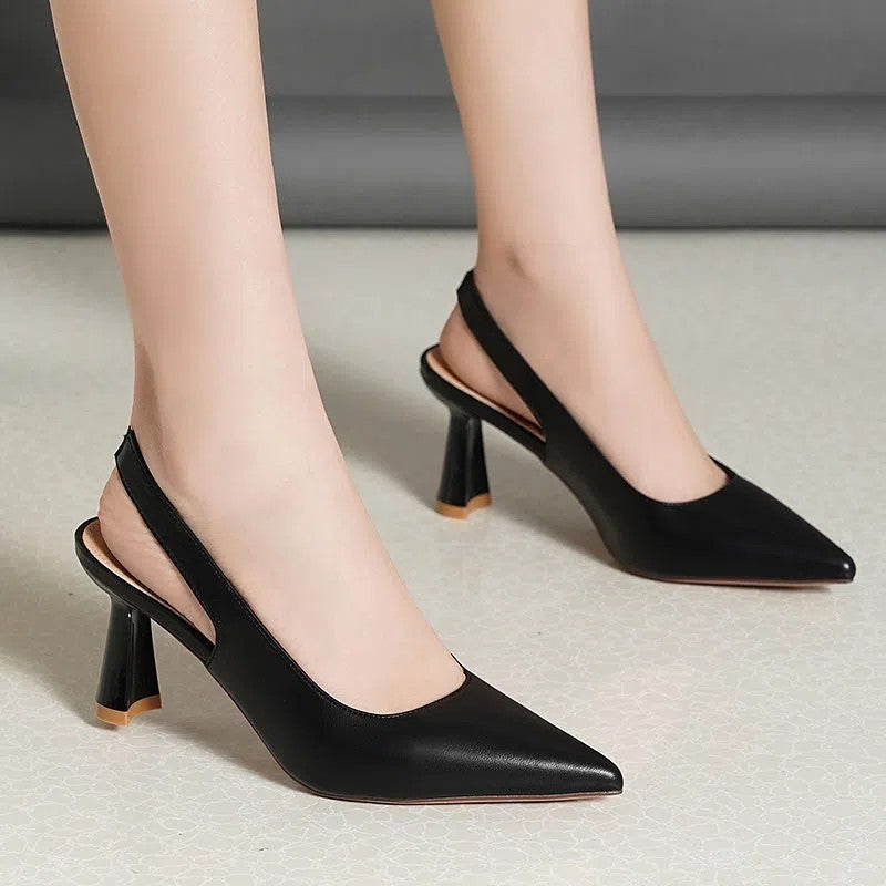 Damen Slingback-Pumps mit elegantem Design und modischem Absatz R&B
