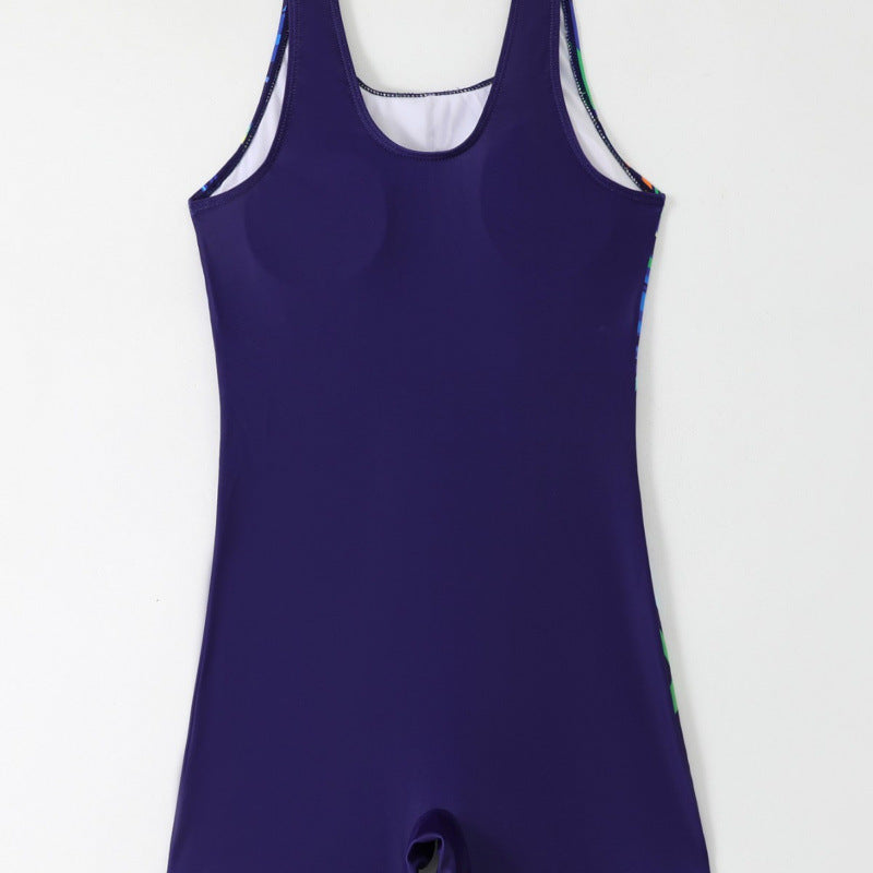 Damen Sportlicher Badeanzug mit trendigem Grafikdesign R&B