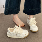Damen Sneaker mit atmungsaktivem Mesh-Obermaterial und einzigartigem Schleifen-Design