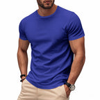 Herren nan leichtes Kurzarm-Funktionsshirt mit Rundhalsausschnitt schnelltrocknendem StretchgewR&Be und flachen Nähten R&B