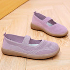 Damen Bequeme und elegante Ballerinas mit elastischem Riemen R&B