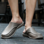 Damen Komfortable Clogs mit seitlichem Einstieg und hochelastischem Obermaterial