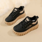 Damen Winterliche Sneakers mit kuscheligem Fleece-Futter und rutschfester Sohle R&B