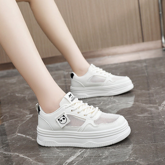 Damen Sneaker mit atmungsaktivem Obermaterial und rutschfester Sohle R&B