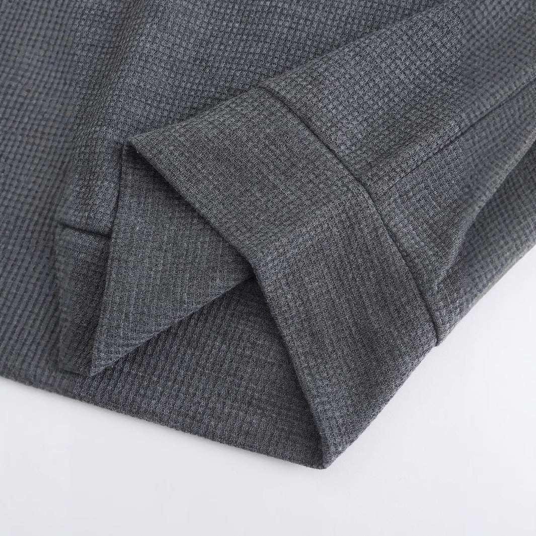 Herren lässiges Sweatshirt mit strukturierter Oberfläche und modernem Design