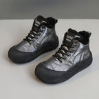 Damen warme Winterschuhe mit kuscheligem Innenfutter und rutschfester Sohle R&B