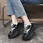 Damen Sportliche Chunky Sneakers mit atmungsaktivem Obermaterial und dämpfendem Sohlenprofil R&B