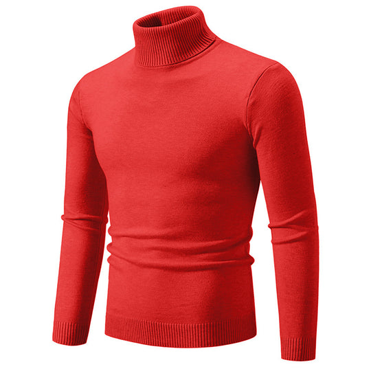 Herren Rollkragenpullover aus hochwertiger Baumwolle mit angenehmem Tragegefühl R&B