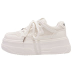 Damen Chunky Sneakers mit atmungsaktivem Mesh-Obermaterial und komfortabler Plateausohle